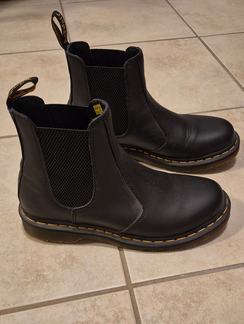 Dr. Martens Black Leather Chelsea Boots - NWOT